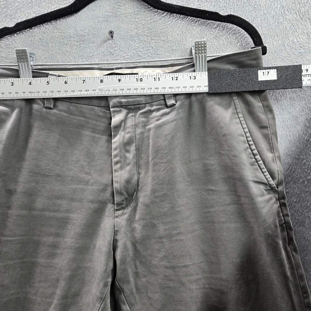 Banana Republic Men Pants 32X30 Gray Chino Twill‎ Aiden 28
